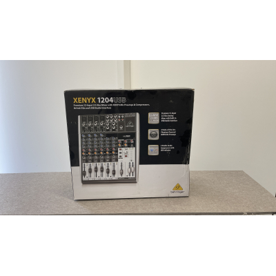 Behringer | XENYX X1204USB | Analog Mixer - 12-Input 