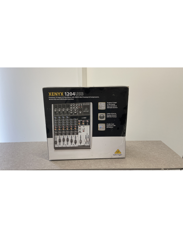 Behringer | XENYX X1204USB | Analog Mixer - 12-Input 