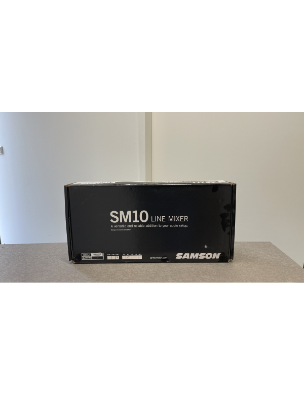 Samson | SM10 | Rackmixer 10-inputs